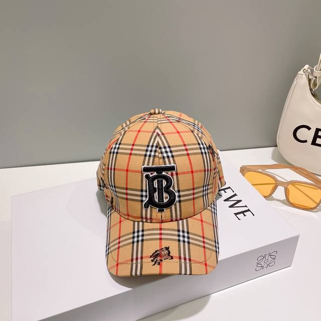 Burberry巴宝莉专柜新款棒球帽 细节做工都很精致超舒服 百搭款市场最好版本